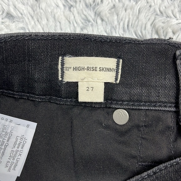 Madewell 11” High Rise Skinny in Lunar Wash waist 27 - Picture 8 of 9